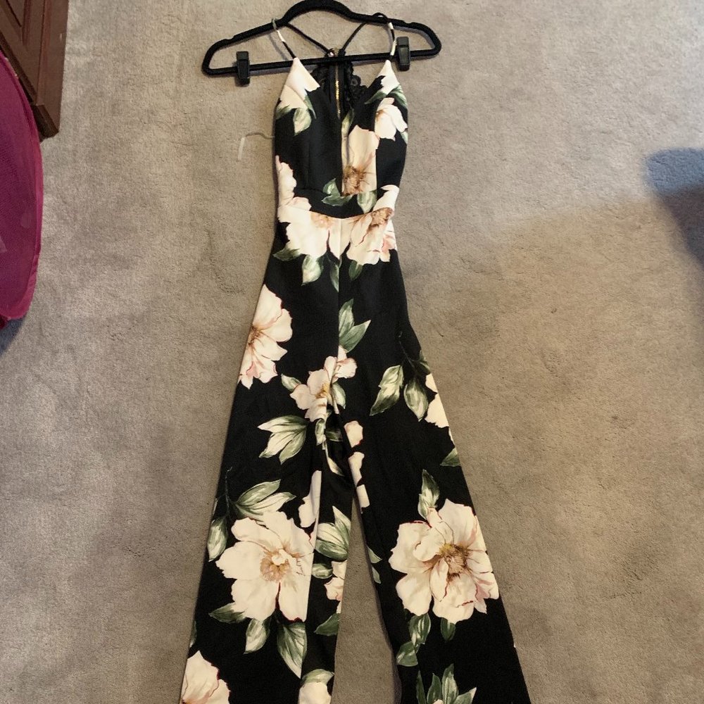 Floral jumpsuit